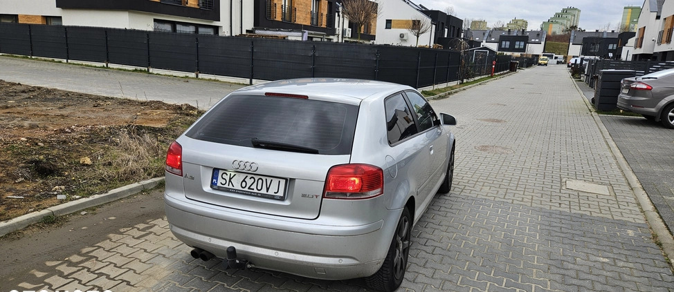Audi A3 cena 16000 przebieg: 215000, rok produkcji 2005 z Katowice małe 37